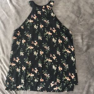 Flowy Floral Halter Top